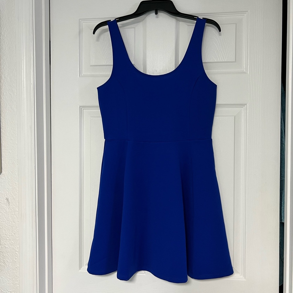 H&M Vibrant Blue Mini Dress